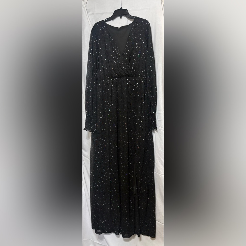 Elegant Black Maxi Dress